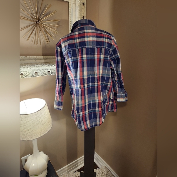 Carhartt Multicolor Plaid Women's Button Down Shirt Size Medium - Picture 6 of 8